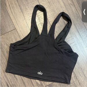 ALO Yoga Black Crop Top